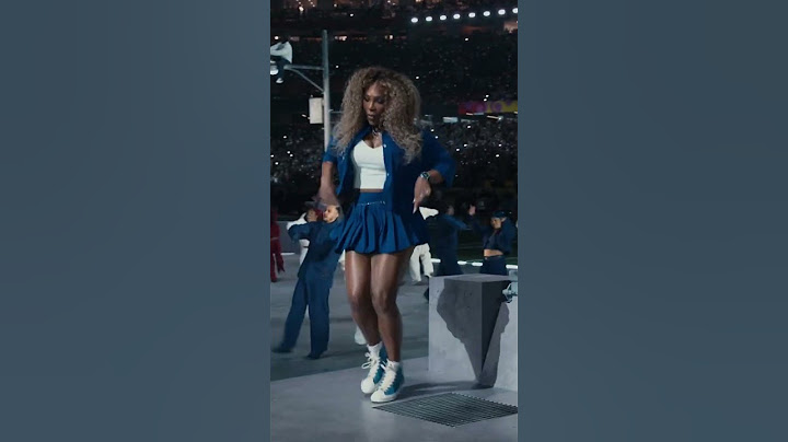 Serena Williams - Drake’s Ex - Makes A Surprise Appearance at Kendrick Lamar’s Super Bowl Halftime