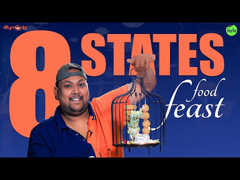 8 States Food at Kharkhana - United Kitchens Of India  | Non Veg Platter | Street Byte | Silly Monks