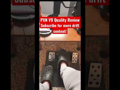 PXN V9 Budget Race Wheel Quality Testing #gaming #asmr