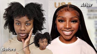 EXTREME 24HR GLOW UP TRANSFORMATION | How to look BOMB in your passport + Darkskin WOC Makeup by LexclusiveTV 25,079 views 2 years ago 16 minutes