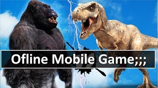 Best New Offline Games For Android in 2020 | Monster Dino Vs King Kong-City Rampage Simulator screenshot 3