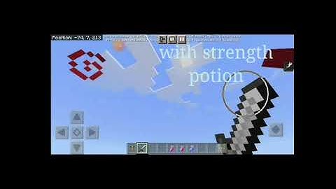 How to make potion of strength in minecraft (very helpful) !!! #shorts #minecraft #tipsandtricks