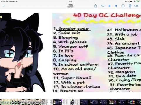 40 Day OC Challenge! Part 5