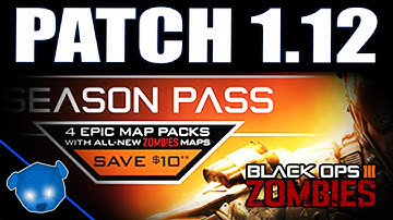 Black Ops 3 Zombies ☆ NEW PATCH NOTES! GAME UPDATE!