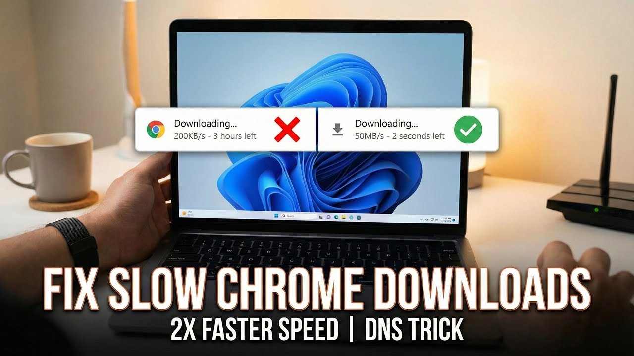 How to Fix Slow Download Speeds in Google Chrome (2026 Guide)