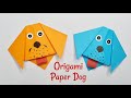 How to make origami Dog | Origami dog face | Crafts | Diary Of Origami