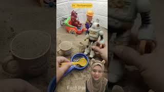 Robot mandi air jadi rusak dong 😱‼️#dubbing #greenscreen #entertainment