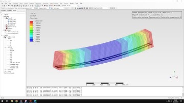 PrePoMax (CalculiX FEA) - Tutorial 49 - Reinforced concrete beam