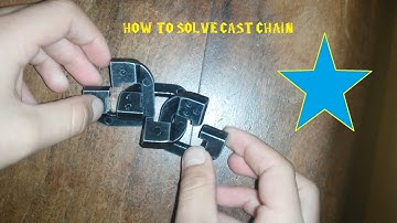 How to solve hanayama cast chain