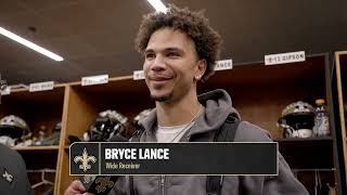 Bryce Lance "I'm a competitor at heart" | Saints Rookie Minicamp 2026