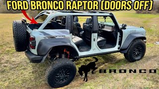 How To Take New Ford Bronco Doors Off (EASY)