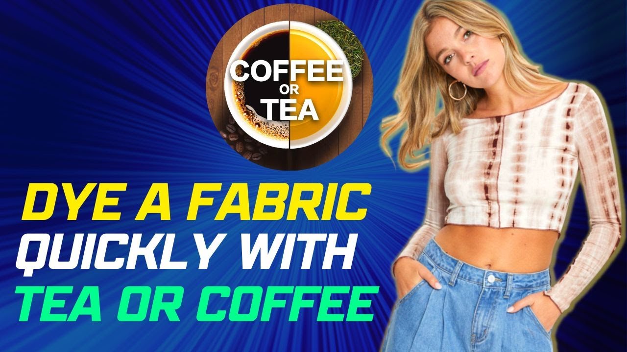 How to Naturally Dye Fabric with Coffee