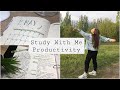 Study With Me №16 | Учись Со Мной | Ведение Конспектов | Мотивация | Продуктивность | Plan With Me