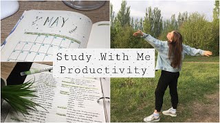 Study With Me №16 | Учись Со Мной | Ведение Конспектов | Мотивация | Продуктивность | Plan With Me