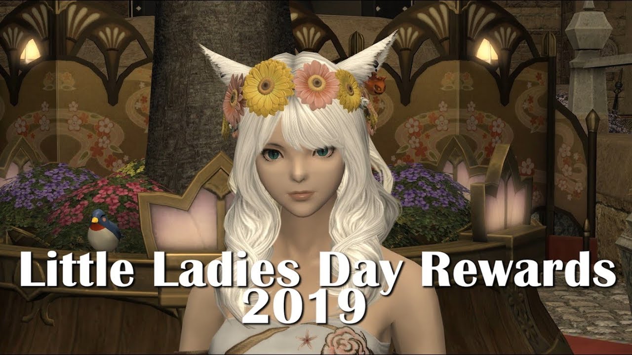 FFXIV Little Ladies Day 2019 Rewards YouTube