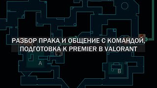 разбор игры и общение с командой, подготовка к Premier