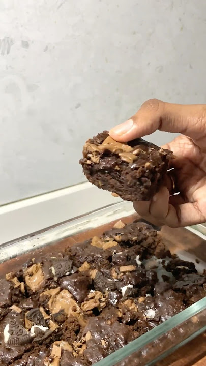 Oreo brownie🐣🍰#shorts #youtubeshorts