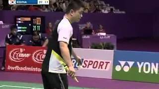 2010 BWF World Badminton Championship Mixed Double QF - China Vs Korea