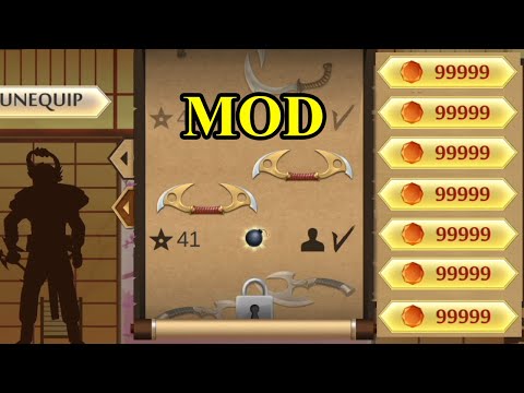 Shadow Fight Mod – Kiếm Full Gold Để Mua Vũ Khí Răng Rồng Max Đẹp Dame 9998