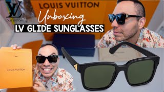 Louis Vuitton Z1692E LV Glide Sunglasses, Black, W