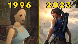 Evolution of Tomb Raider Games 19962023