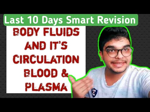 Body fluids and circulation
