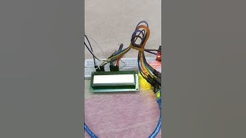 DIY arduino digital clock | using rtc | 16×2 LCD Display #arduino #programming #viral #robot #shorts
