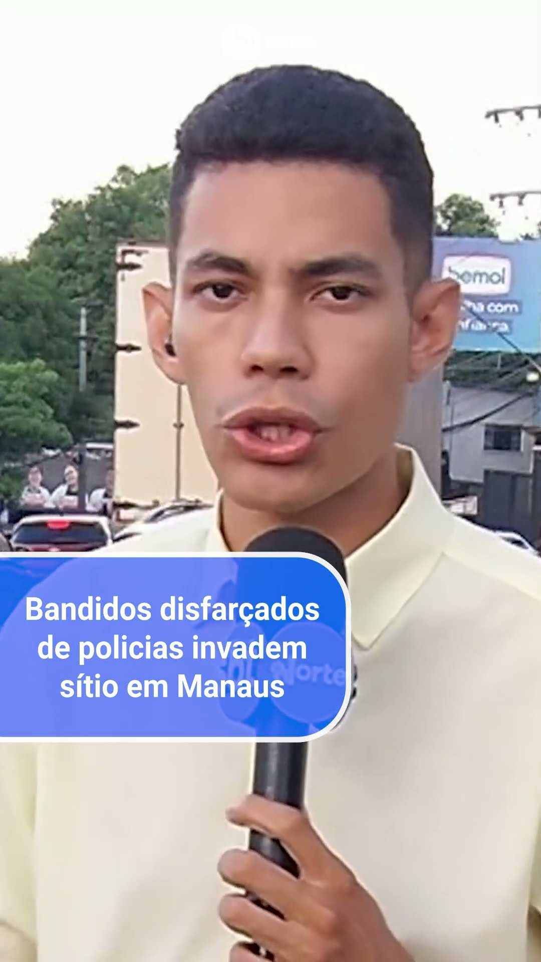 Bandidos disfarçados de policiais invadem sítio em Manaus