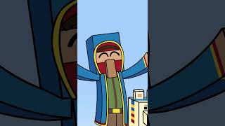 Wandering Traders in Minecraft (Animated #shorts) screenshot 5