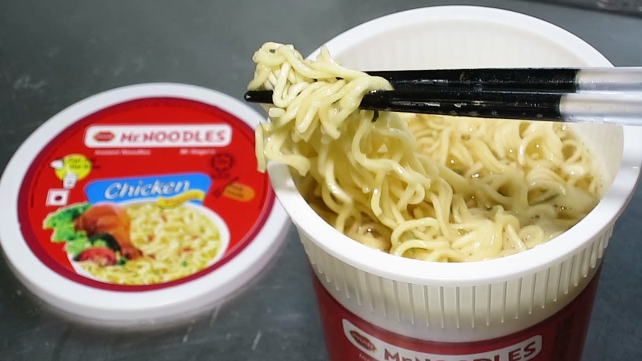 No.6806 Mr.Noodles (Bangladesh) Chicken Flavour (Cup) YouTube