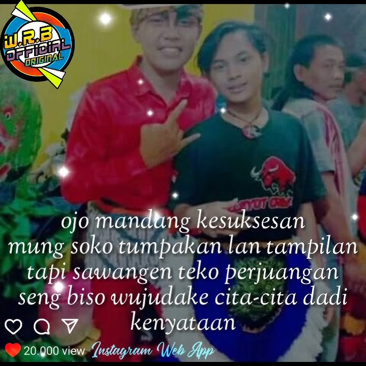 Story wa kekinian | Quotes bantengan 30 detik | By WAROGO RIO BUDOYO