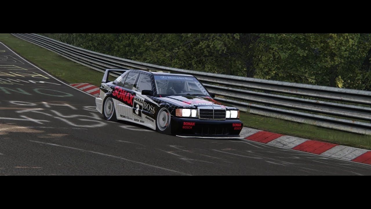 assetto corsa mercedes 190e dtm evo 2 nürburgring nordschleife