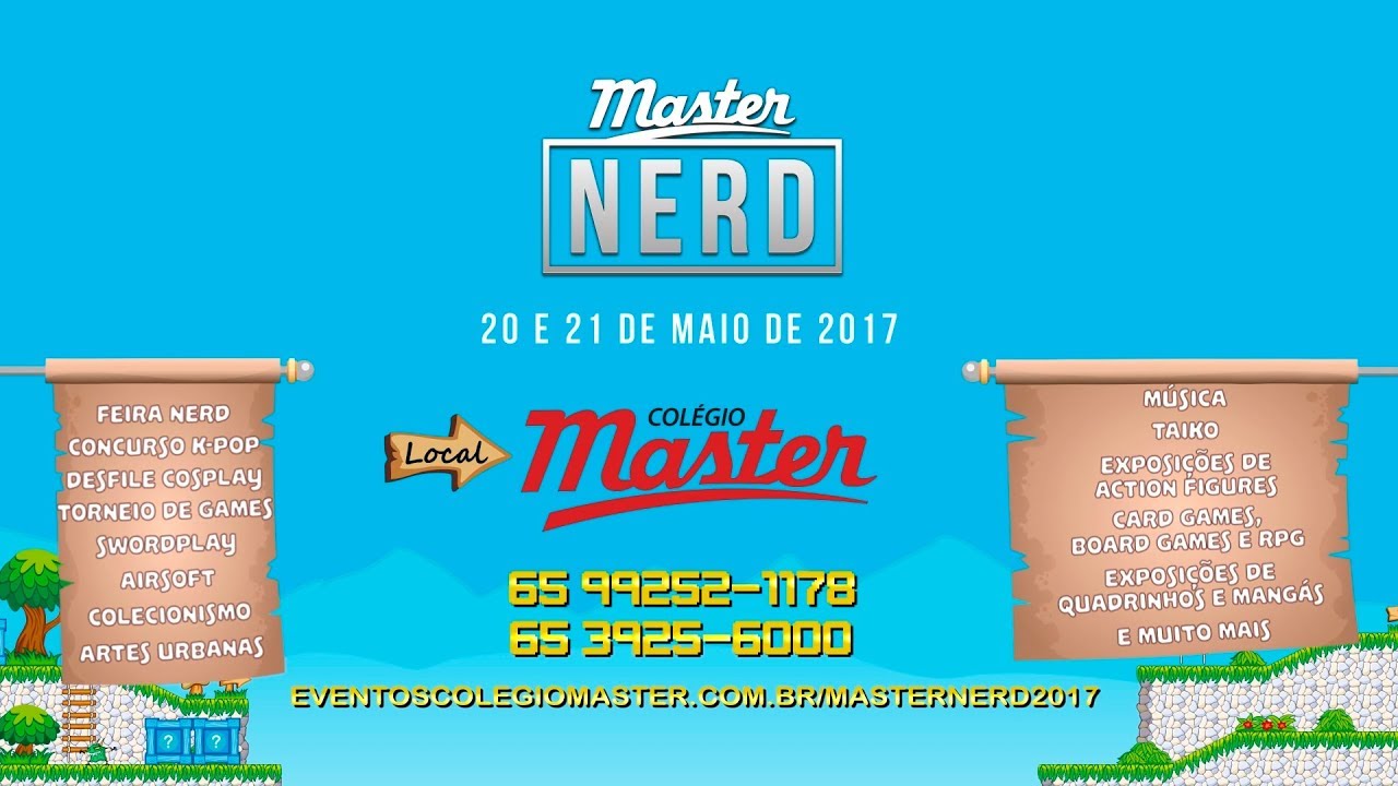 Colégio Master - Master Nerd 2017 - YouTube