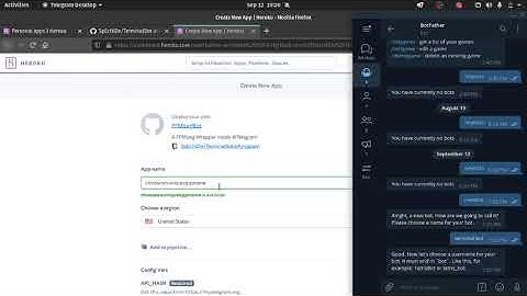 deploy your own Telegram TerminalBot on Heroku, in less than 10 minutes.