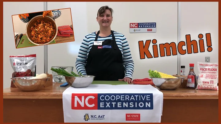 Making Kimchi with Julie Sawyer, Extension Agent