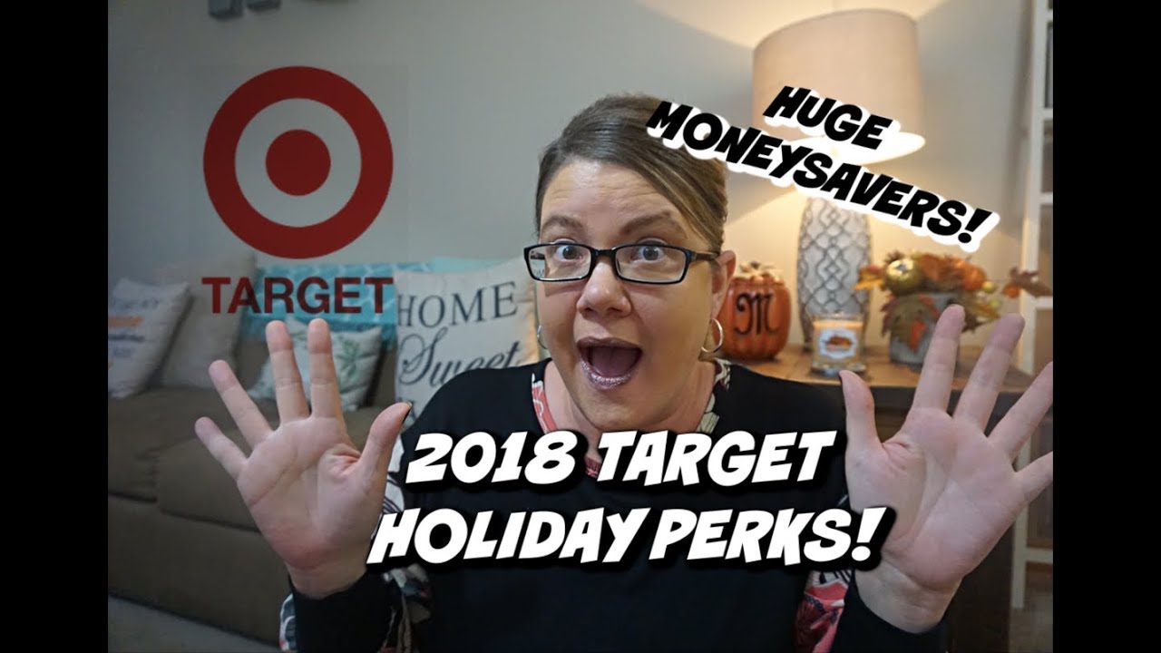2018 TARGET HOLIDAY PERKS | SAVE LOTS of MONEY on GIFTS! | SAVVY COUPON SHOPPER