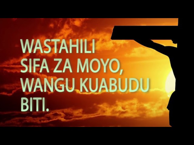 wastahili Sifa za moyo wangu worship song-Gospel instrumental. class=