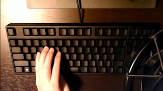 One handed typing sound (Majestouch Stingray)