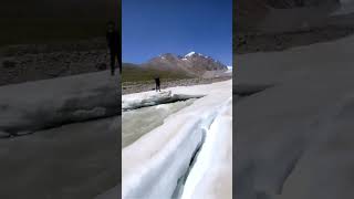 Khunjrab Pass Gilgit | melting glacier #skardu #khunjerabpass #hunzavalley #instareels