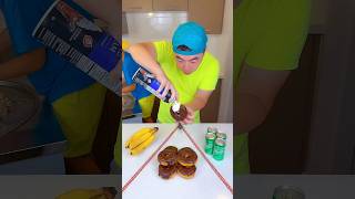 Chocolate Cake Vs Donuts Ice Cream Challenge By Ethan Funny Family