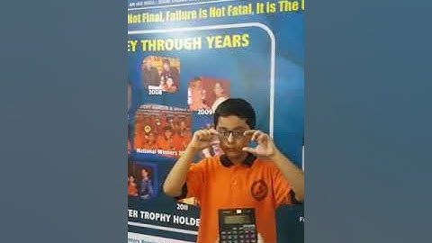 Photographic memory Improvement Demo by Anav Shah through table of 108. Watch the action !