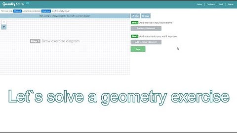 Geometry Solver Tutorial