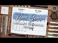 New Year Bullet Journal Spread Ideas! 2019