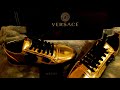 "VERSACE Gold Medusa Sneakers"😙 First Pair Ever❤