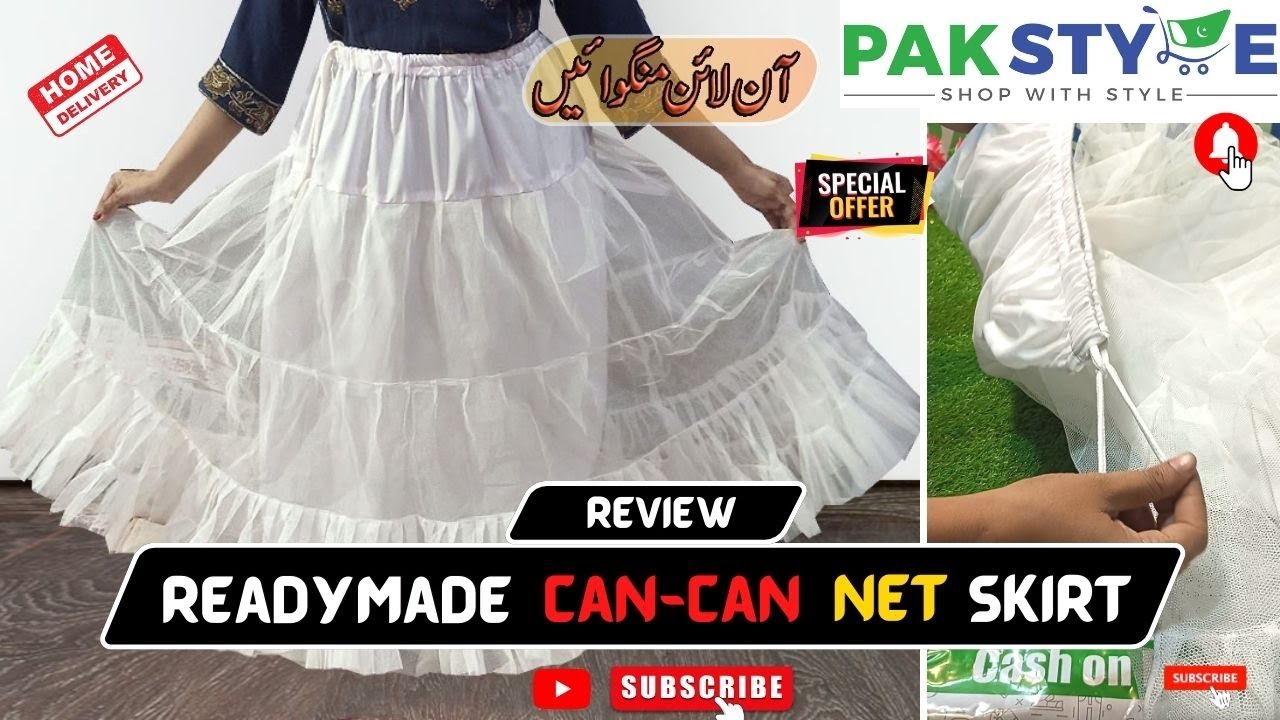 Shop Can Can Skirt Net online | Lazada.com.my