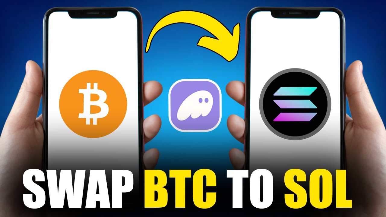 How To Swap BTC To Sol On Phantom Wallet - YouTube