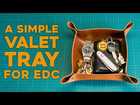 DIY Key Holder Catch All Tray