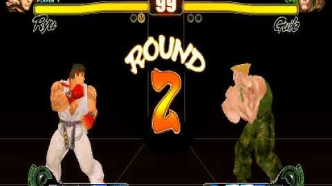 Street Fighter IV - Ryu vs Guile