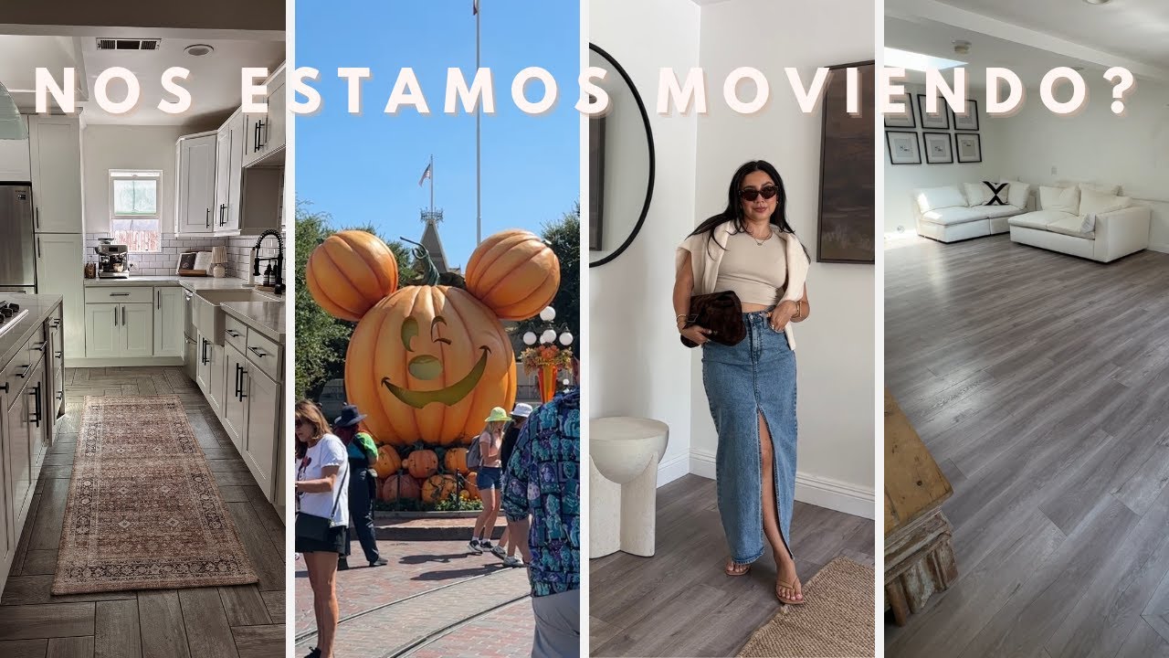 Nos estamos moviendo? Disneyland, cejas, uñas y salon de belleza