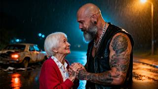 "No One Would Help Me" — A 76-Year-Old Widow's Last Hope Was the Biker Everyone Ran From
